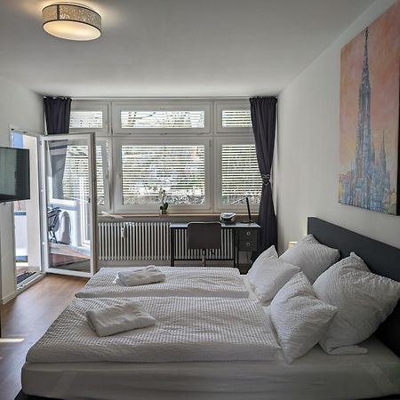 100M Zum Ulmer Muenster: 57M² Wohnung An Der Blau מראה חיצוני תמונה