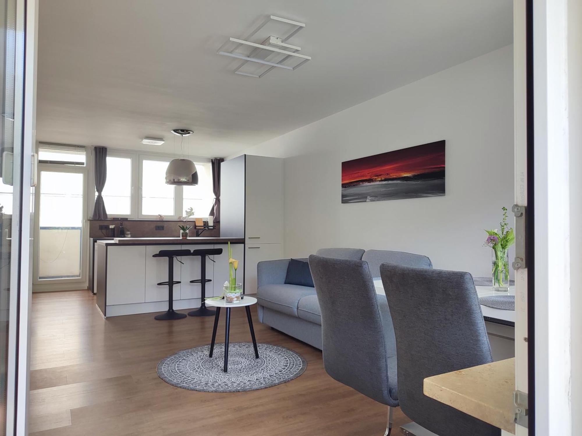 100M Zum Ulmer Muenster: 57M² Wohnung An Der Blau מראה חיצוני תמונה