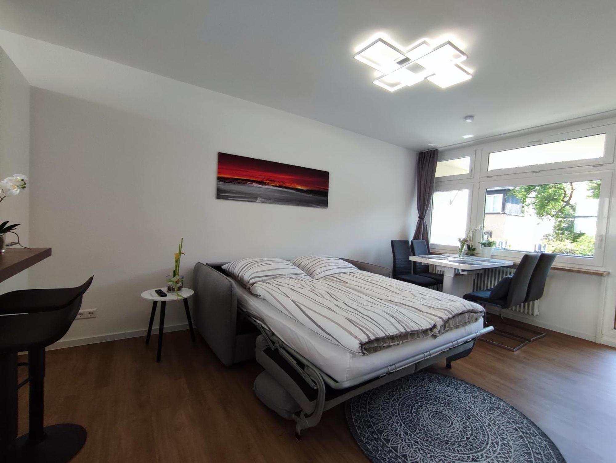 100M Zum Ulmer Muenster: 57M² Wohnung An Der Blau מראה חיצוני תמונה